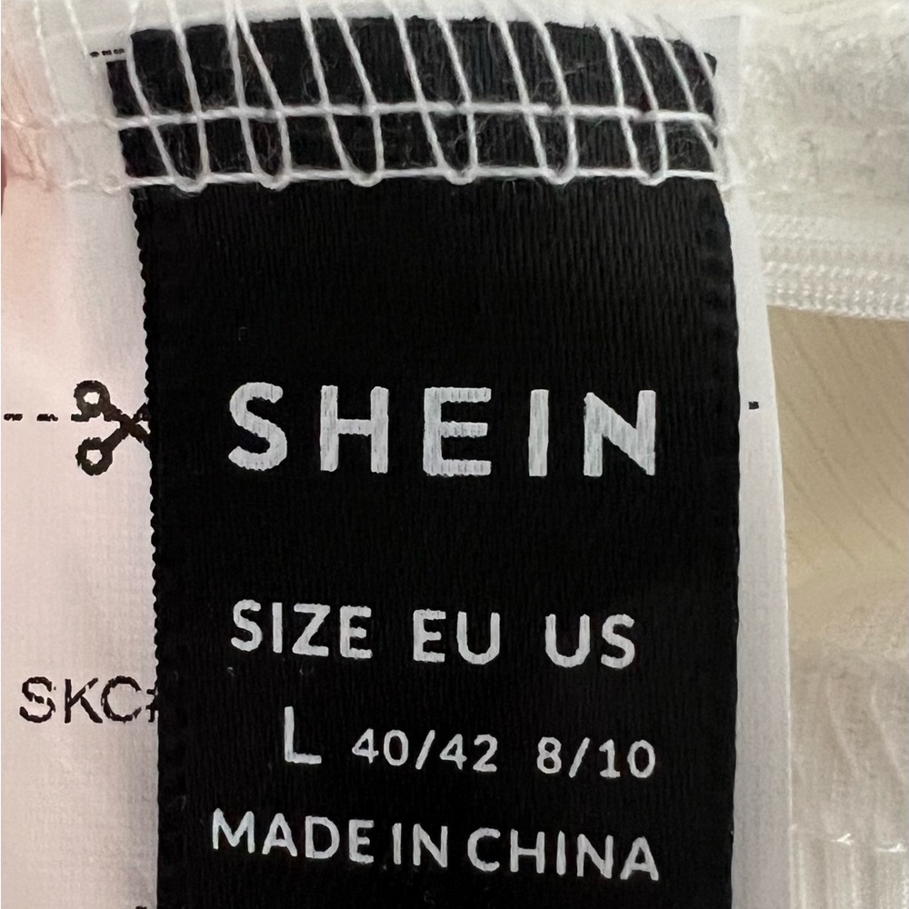 SHEIN Ruched Sides Ribbed Tank Top - Picture 8 of 8